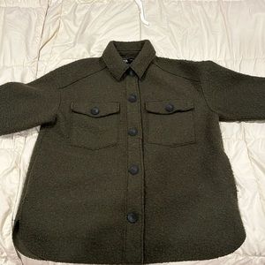 Xs Zara green shacket